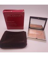 Clarins Bronzing Duo Mineral Powder Compact #01 LIGHT BOX HAS SOME WEAR - $19.79