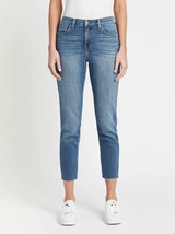 L&#39;agence El Matador French Slim Jeans Medium Wash Raw Hem Stretch 25 - £42.42 GBP