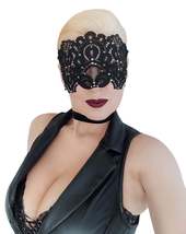 Lace Party Mask Masquerade Sexy Cosplay Wedding Bdsm Role Play Fetish Prom 0067 - £20.84 GBP