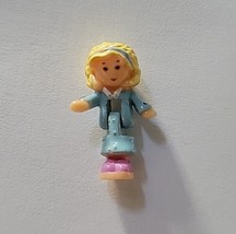 1992 VTG Polly Pocket Doll Babysitting Stamper Polly Bluebird Parts Replacement - $14.79