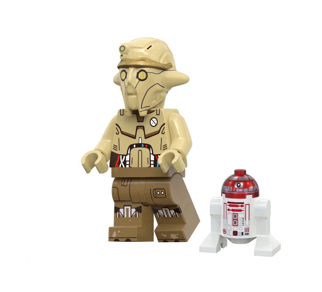 Minifigure Professor Huyang With Droid Ahsoka Season 2 US Seller - $7.98