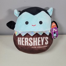Squishmallows Hershey&#39;s Chocolate PATRICIO Vampire 7.5&quot; Halloween Plush ... - $10.88