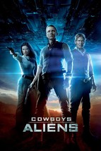 Cowboys &amp; Aliens Movie Poster 2011 - 11x17 Inches | NEW USA - £12.67 GBP