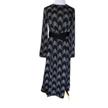 Ted Baker Aselli Atlas Double Split Long Sleev Midi Dress Size XXS (0) N... - $1,063.37 MXN