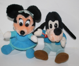 Minnie Mouse Goofy Mickeys Christmas Carol 7" Disney Plush Stuffed Toys ... - $11.35