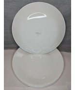 Set of 6 Corelle Vitrelle Dinner Plates 10.25&#39;&#39; Diameter White USA - £26.26 GBP