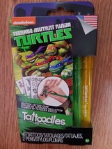 Teenage Mutant Ninja Turtles Tattoodles 49 Tattoos 2 Pens - $5.87