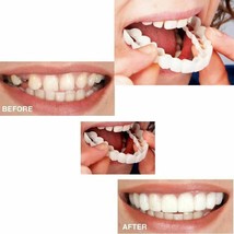 Teeth NEW SET UPPER &amp; LOWER MAGIC TEETH BRACE TEMPORARY SMILE COMFORT FI... - £11.72 GBP