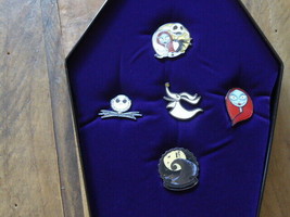 Disney Trading Pins Loungefly The Nightmare Before Christmas Enamel Pin Gift Set - $70.13