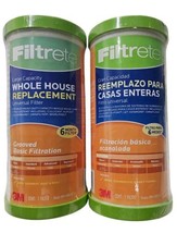 2 PACK Filtrete 4WH-HDGR-F01 Whole House Sediment Water Filter New - £30.57 GBP