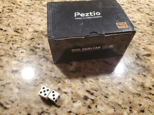 PEZTIO Dual Dash Cam Front/Rear 1080 P Car Camera Night vision -New - $48.51