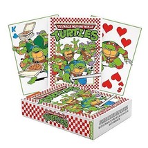AQUARIUS Teenage Mutant Ninja Turtles Pizza Playing Cards  - $16.82