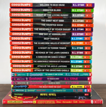Lot Fo 22 Goosebumps Rl Stine Paperback Books Kids Horror Youth Scholastic - £27.05 GBP