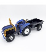 Metal tractor Figurine, Handmade wire statue sculpture art, Cute kids tr... - $123.09 CAD