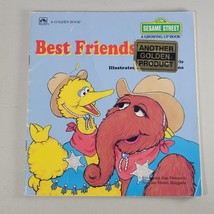 Sesame Street Book Best Friends Book Allison Davis A Growing Up Vtg 1992 - £6.36 GBP