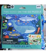 Petit Collage Two-Sided 49-Piece Puzzle for Kids, Under The Sea – On-The... - $244.84 MXN