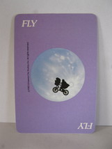 1982 E.T. Extra-Terrestrial Card Game: Purple FLY card - $1.00