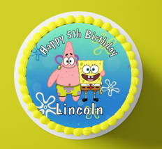 Spongebob Patrick 7.5 inch uncut cake topper - $10.99