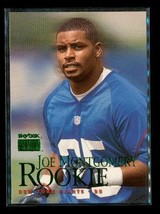 Vintage 1999 Skybox Premium Rookie Football Card #238 Joe Montgomery Giants - £3.90 GBP