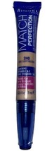 RIMMEL MATCH PERFECTION CONCEALER &amp; HIGHLIGHTER #240 FAIR/LIGHT NEUTRAL ... - $19.79