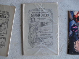 Vintage 1920s Book Lohengrin Opera in Three Acts - £17.20 GBP