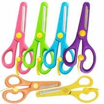 6Pcs Preschool Training Scissors, Children Safety Scissors Pre-School Tr... - £12.78 GBP
