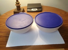 vintage Tupperware 12 cups bowls with lids - £14.18 GBP