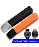 Silicone Rubber Watch Band Strap for Tissot T-TOUCH T013/T047/T048/T033/... - £14.40 GBP+