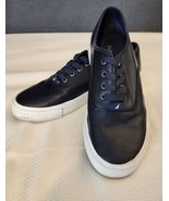 Nautica Men&#39;s Size 10 Casual Shoes Lace-Up Faux Leather Sneaker Navy Dec... - $27.34 CAD