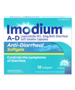 Anti-Diarrheal Caplets 12 Softgels ~ Exp 2027+ - $11.87