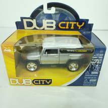 Dub City Toyota FJ Cruiser Grey White Diecast 1/32 Scale Model Car Jada ... - $39.59