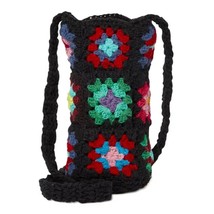 No Boundaries Women&#39;s Crochet Festival Water Bottle Crossbody NWT - £11.86 GBP