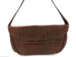 2  Vintage Handbags  Crocodile / Lizard Purse Lot  Bags 1940s Potato Pee... - $44.55