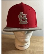 Saint Louis Cardinals MLB Hat Cap Red Grey New Era 9FIFTY Snapback TwoTone - $224.43 MXN