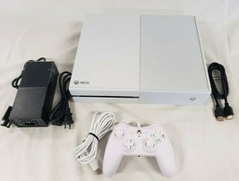 Microsoft Xbox One 500GB WHITE Video Game Console Bundle Gaming System XB1 Wired - £235.32 GBP