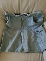 Sonoma Jean Co, Men&#39;s Olive Khaki Cargo Shorts, Size 38 - £15.66 GBP