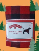 Holiday Time Oh Deer Matching Family Christmas Pajamas Pet Large - $7.91
