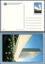 1989 UNITED NATIONS Postal Card - New York, Headquarters in Spring, Unused T10 - £2.36 GBP
