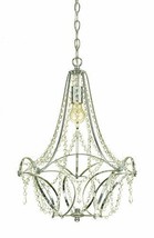 AF Lighting 7741-1H Elements Transitional Single Light Mini Chandelier in Chrome - £178.12 GBP