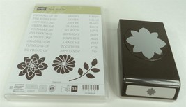 Stampin&#39; Up! Stamp &amp; Punch Set - Crazy About You - 100% Complete - £30.14 GBP
