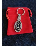 Hyundai   Logo Metal Keychain – Black Chrome Key Ring  or Blue - €8,55 EUR