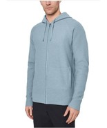 Modern Ambition Mens Sweater Blue Full-Zip Hood Pockets Stretch Midweight - $828.56 MXN