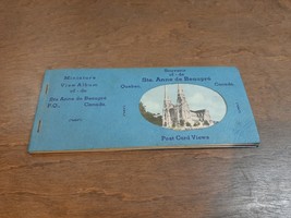 NOS Souvenir Ste. Anne De Beaupre Canada Mini Album &amp; Postcard Book of 1... - £9.66 GBP
