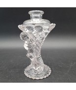 RARE Antique EAPG-Pattern Glass PERFUME BOTTLE w/ CHERUB-Cornucopia-3 Mo... - $67.68 CAD