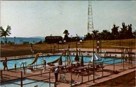 Marietta Ohio City Park and Swimming Pool Postcard Z16 - £7.07 GBP