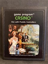 Atari 2600 Game Cartridge Casino - £5.53 GBP
