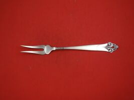 Lillemor by Th. Marthinsen .830 Sterling Silver Cold Meat Fork 2-tine 9&quot;... - $3,250.76 MXN