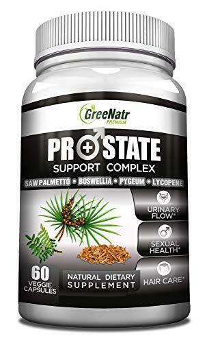 Natural Prostate Supplement with Saw Palmetto Pygeum DHT Blocker 60 Capsules NEW - $19.59