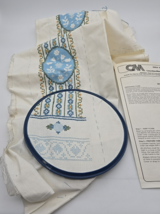 Columbia Minerva Cross Stitch Wedgewood Sampler Bell Pull 6964 1985 Most... - $273.68 MXN