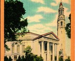 Primo Chiesa di Cristo Scienziato Cleveland Ohio Oh Unp Lino Cartolina B8 - $3.03
